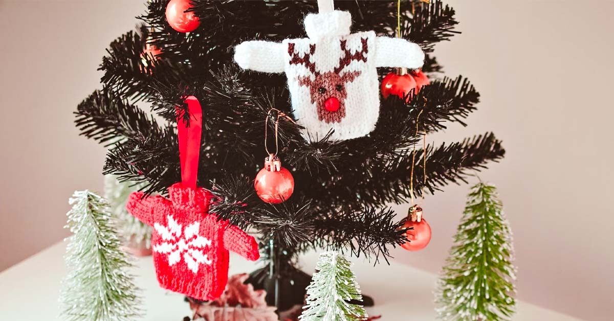 Jul pärlplattemönster
