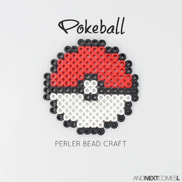 Pokéball pärlplatta