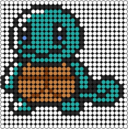 Squirtle pärlplatta