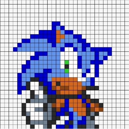 Amy Rose perleplatemønster