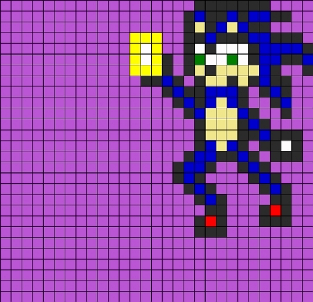 Tails perleplatemønster