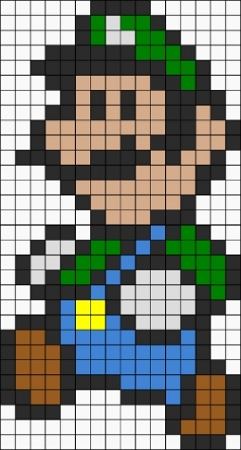 Koopa Troopa pärlplatta Super Mario